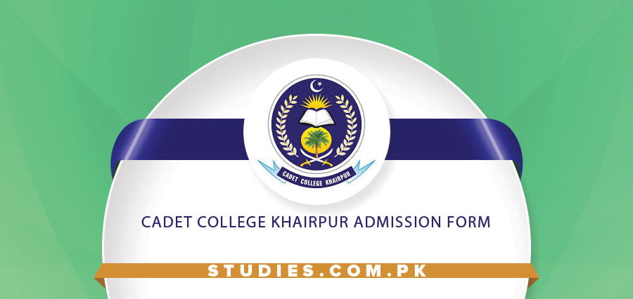 Cadet College Khairpur Admission Form