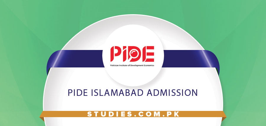 PIDE Islamabad Admission