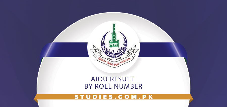 AIOU Result By Roll Number