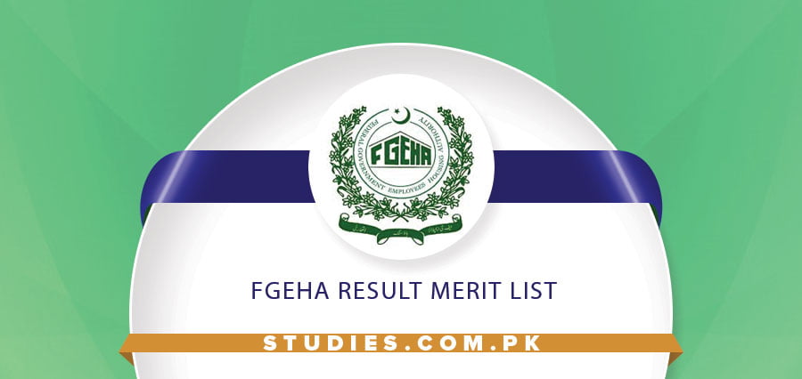 FGEHA Result Merit List