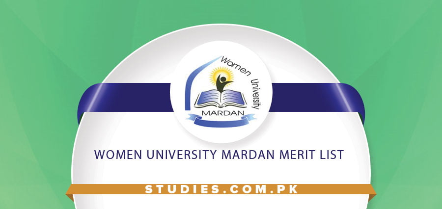 Women University Mardan Merit List