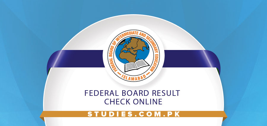 Federal Board Result Check Online