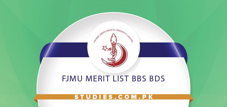 FJMU Merit List BBS BDS