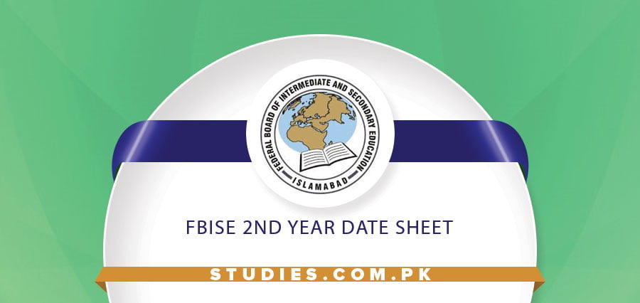 FBISE-2nd-Year-Date-Sheet