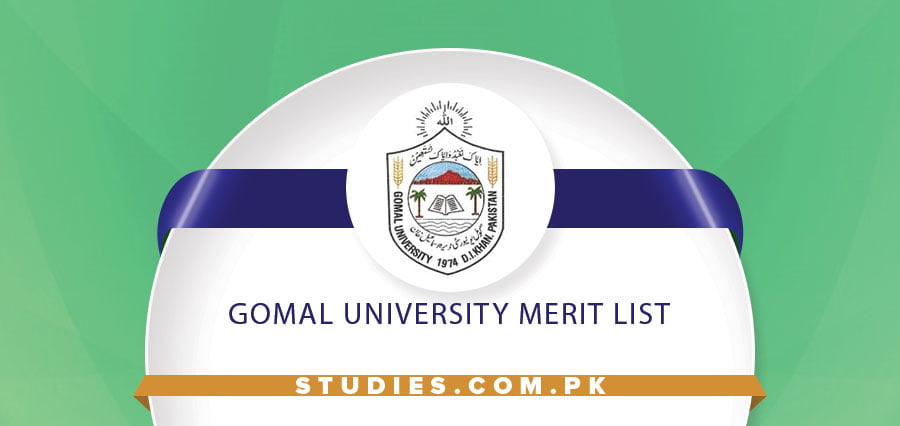 Gomal University Merit List