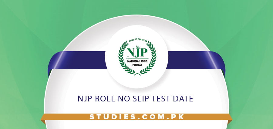 NJP Roll No Slip Test Date