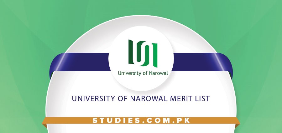 University of Narowal Merit List