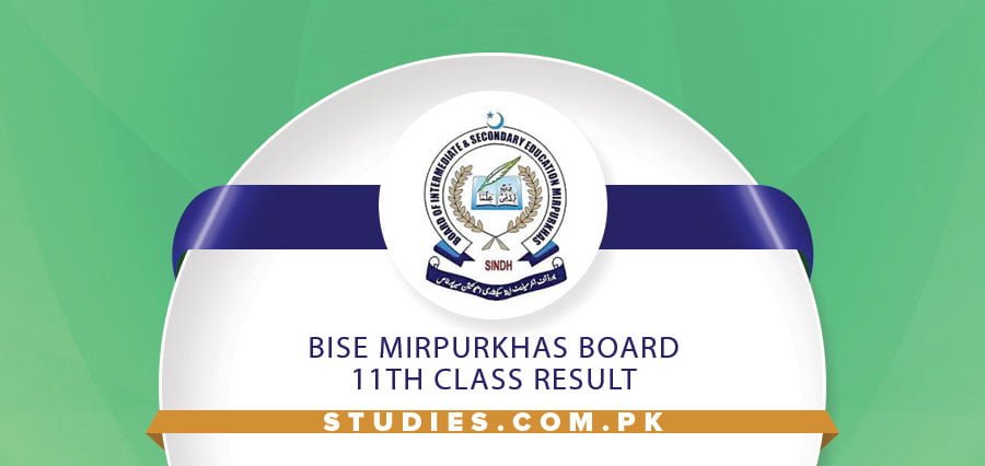 BISE Mirpurkhas Board 11th Class Result