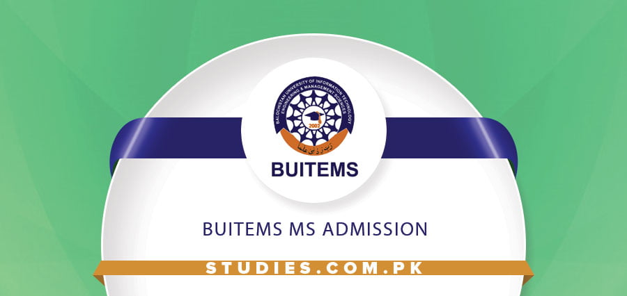 BUITEMS MS Admission