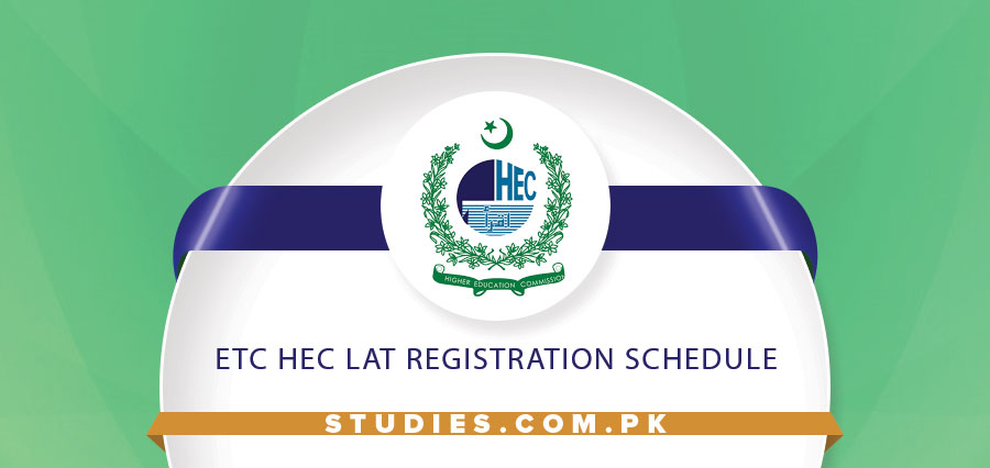 ETC HEC LAT Registration Schedule