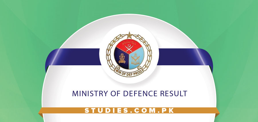 Ministry Of Defence Result