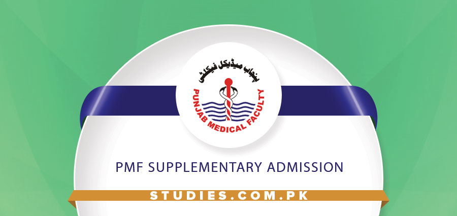 PMF Supplementary Admission
