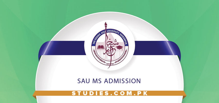 SAU MS Admission
