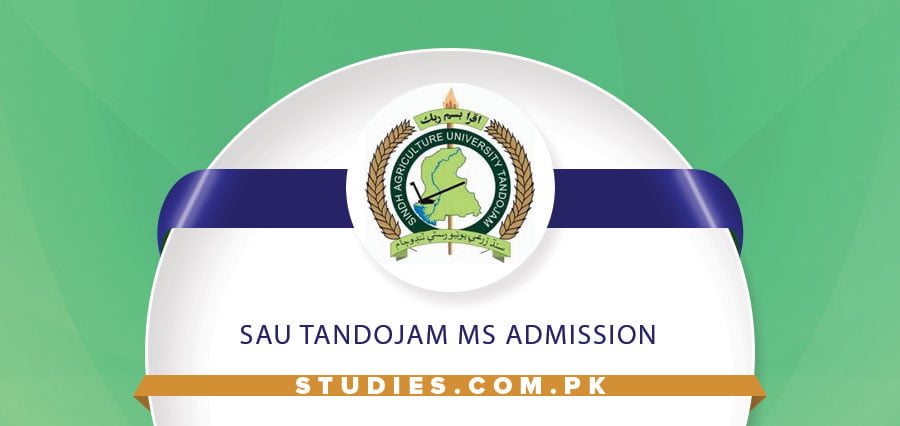 SAU Tandojam MS Admission