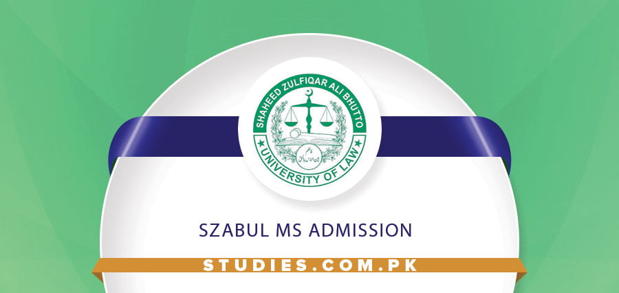 SZABUL MS Admission