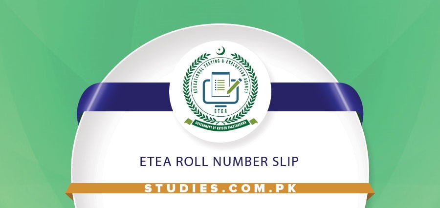 ETEA Roll Number Slip
