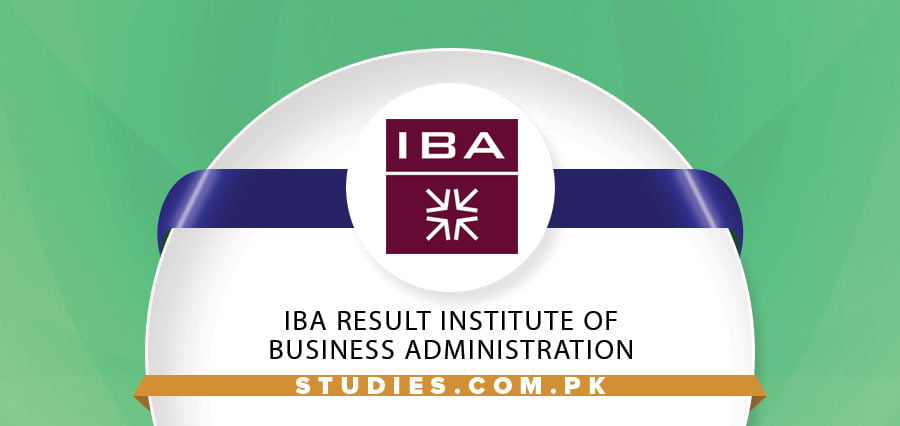 IBA Result Institute Of Business Administration
