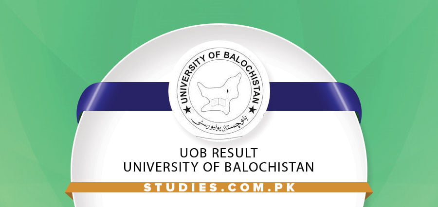 UOB Result University Of Balochistan